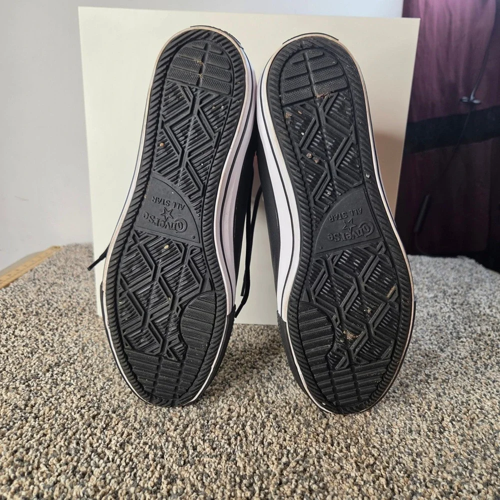 Converse Chuck Taylor All Star City Trek Gore-Tex Black Leather Boots Mens 10